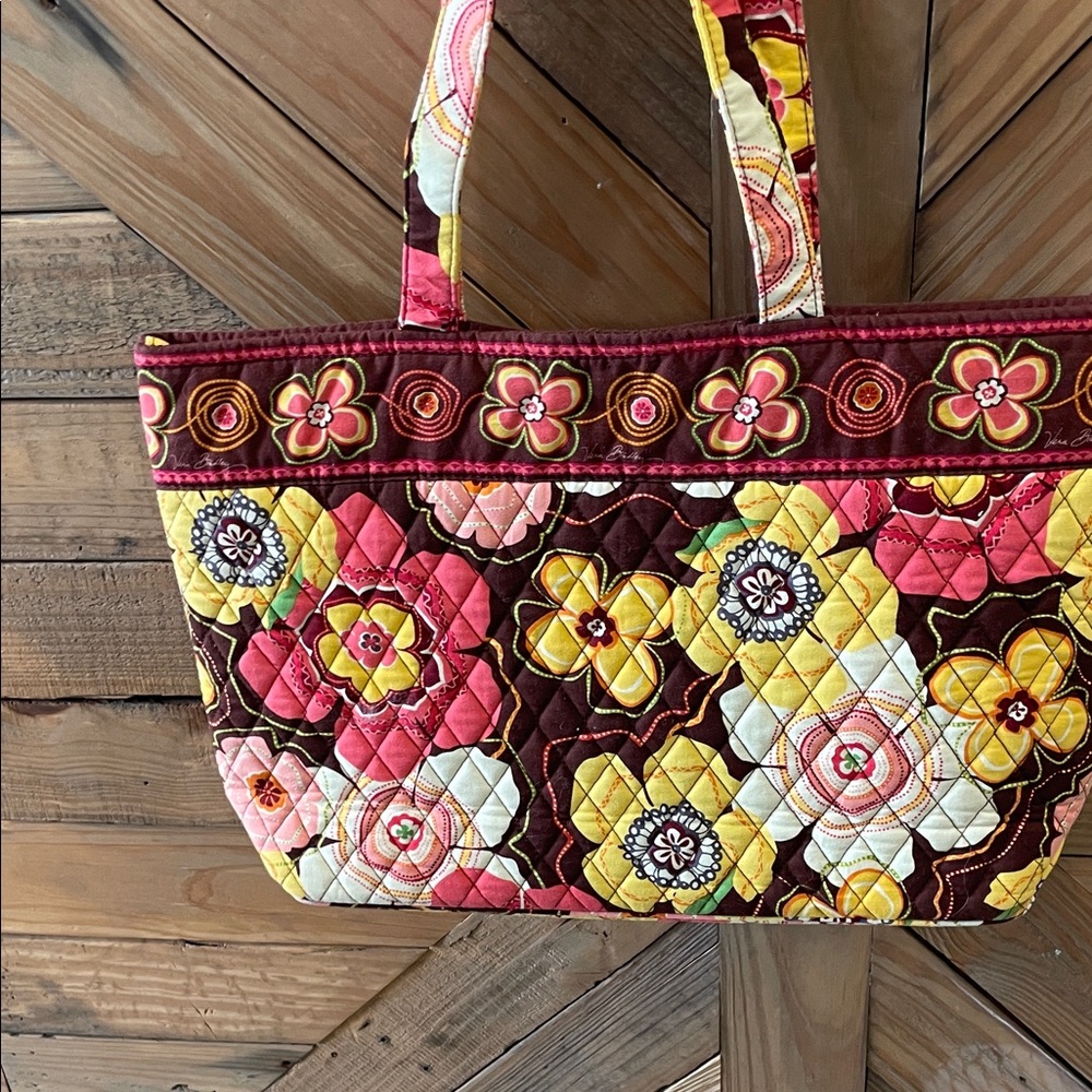 Vera Bradley fall floral print tote